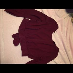 Medium fashion nova crop top! Never worn!!!